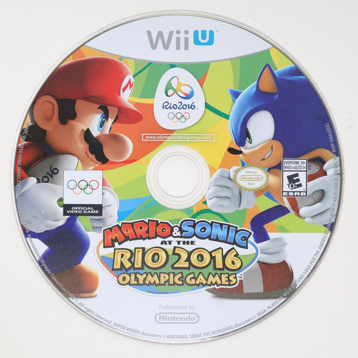 Mario and & Sonic at the Rio 2016 Olympic Games cheapest for Nintendo Wii U