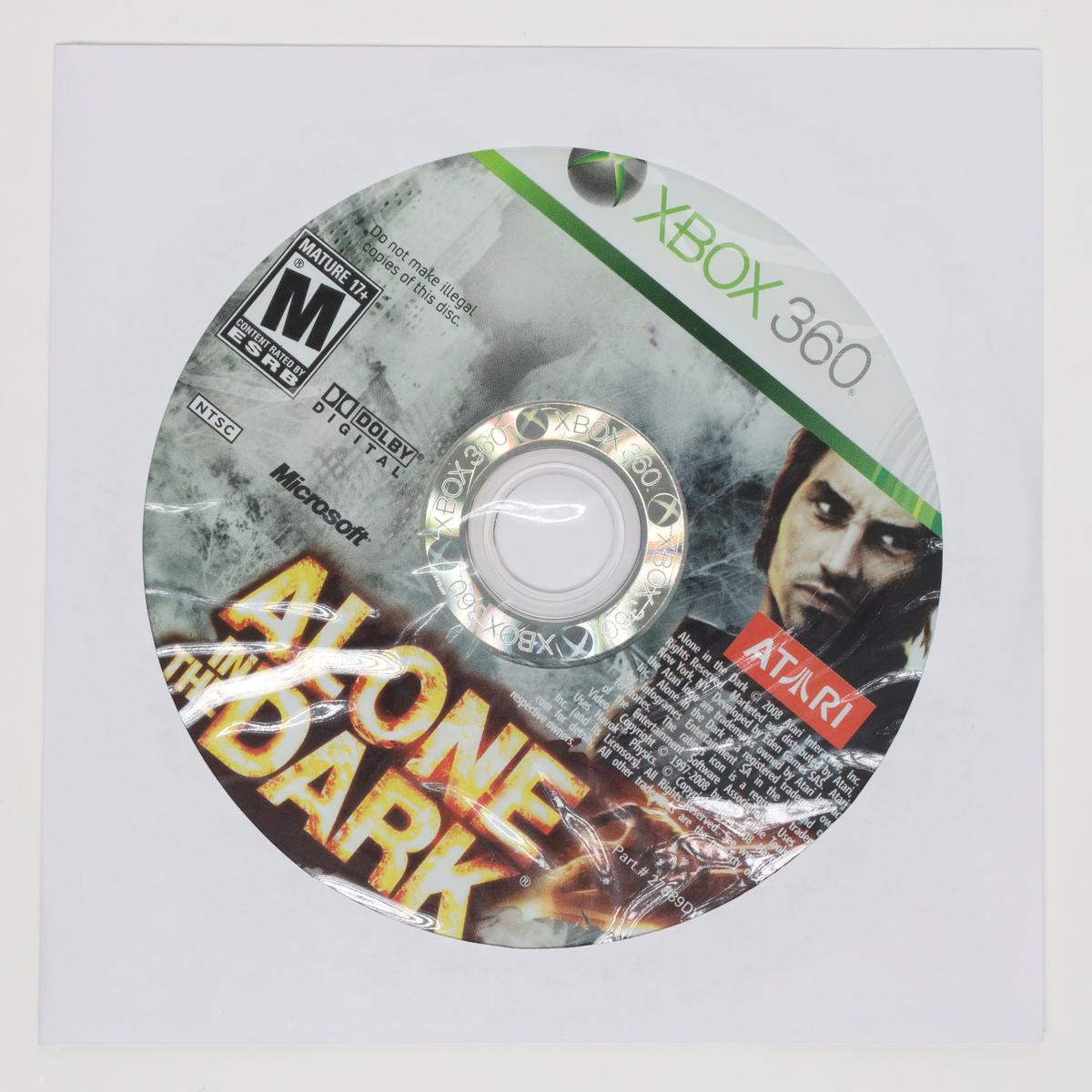 Alone in the Dark - Xbox 360 (Loose / Good)