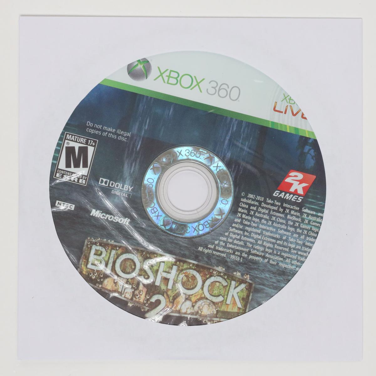 BioShock 2 - Xbox 360 (Loose / Good)