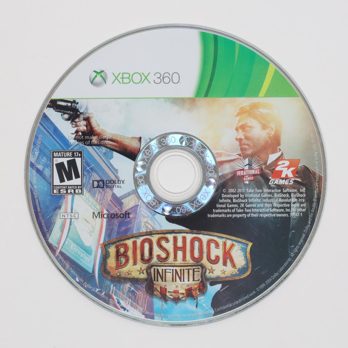 BioShock Infinite - Xbox 360 (Loose / Good)