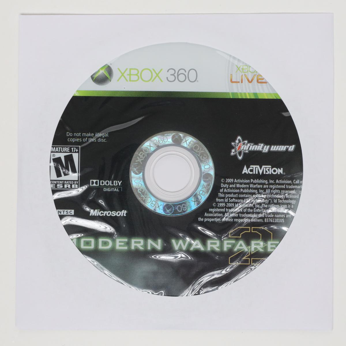 Call of Duty Modern Warfare 2 - Xbox 360 (Loose / Good)