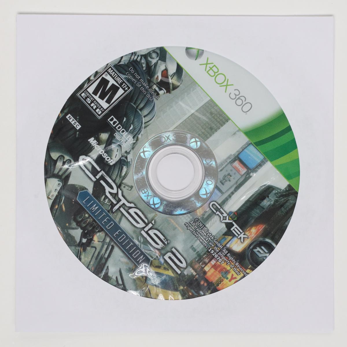 Crysis 2 - Xbox 360 (Loose / Good)