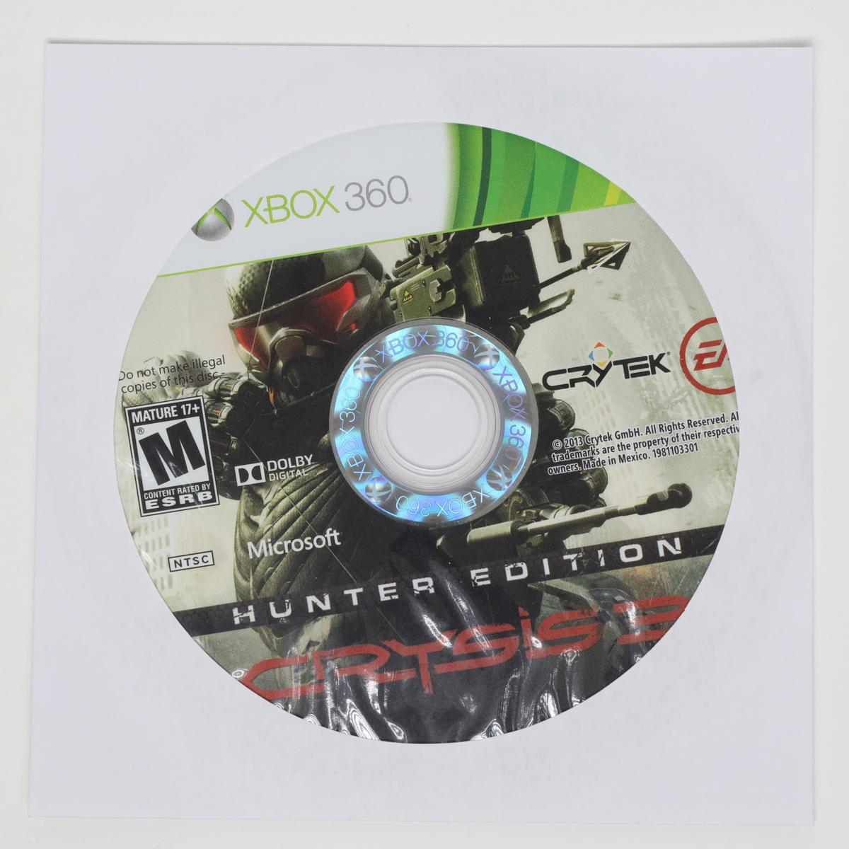 Crysis 3 - Xbox 360 (Loose / Good)