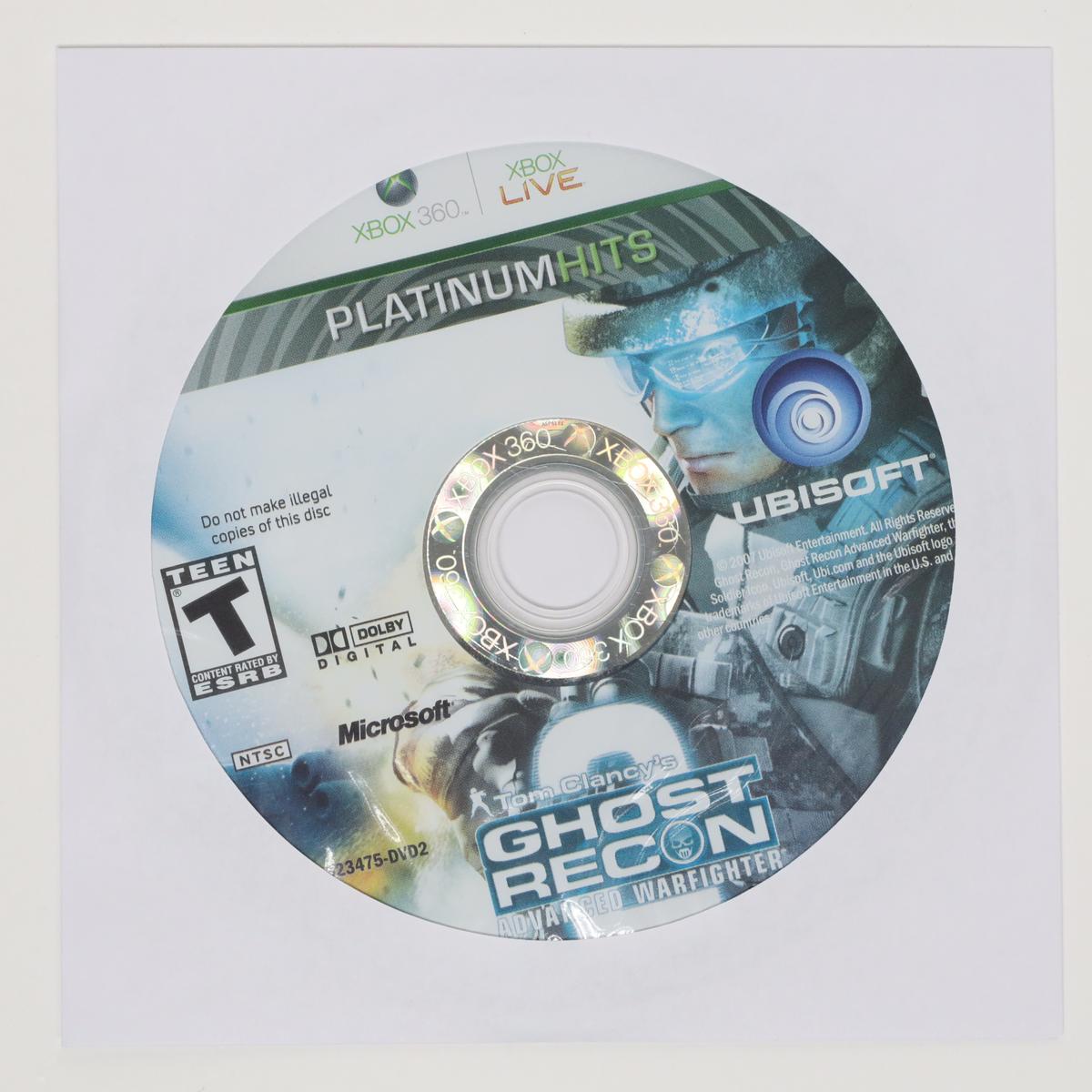 Ghost Recon Advanced Warfighter 2 - Xbox 360 (Loose / Good)