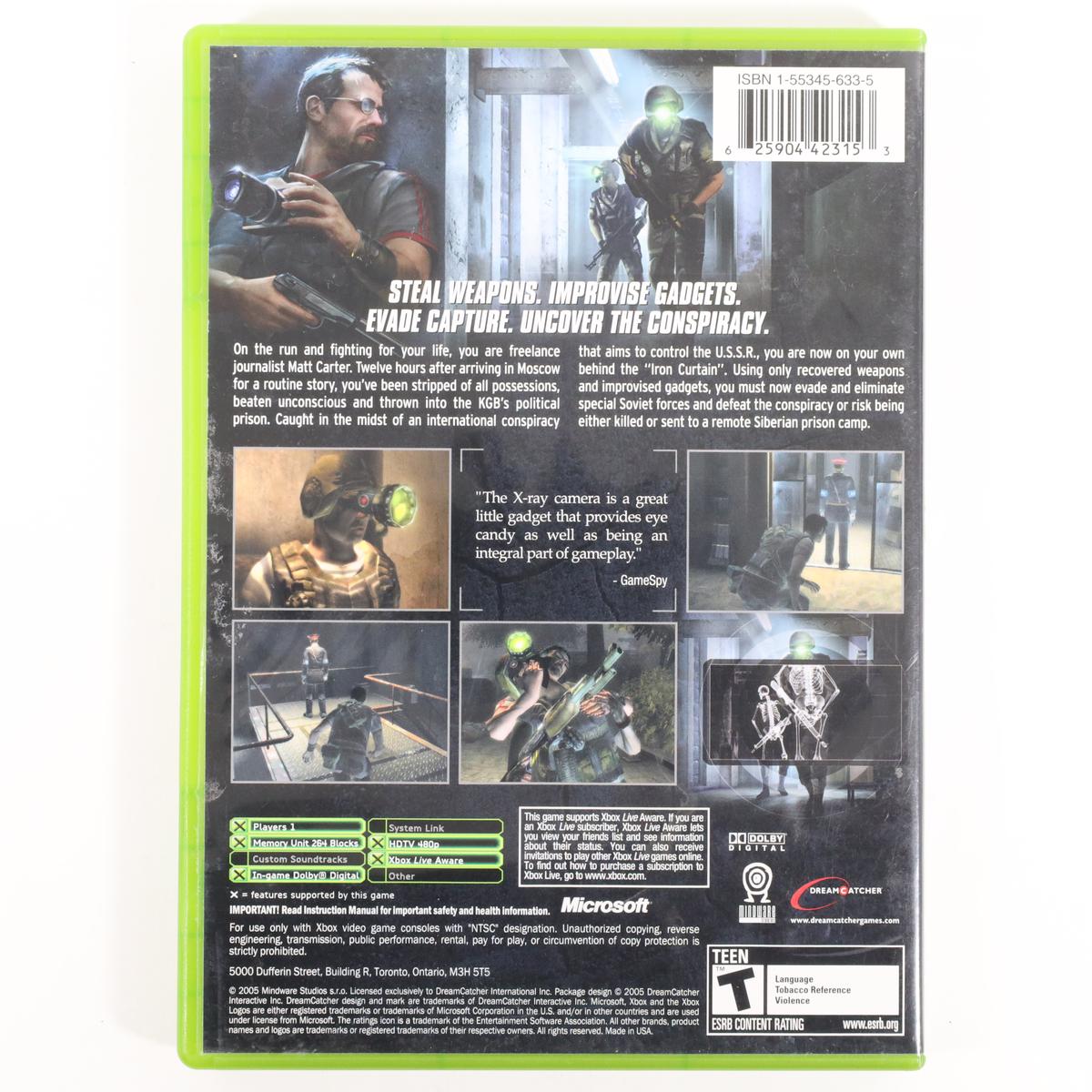Cold War - Xbox (Complete / Good)