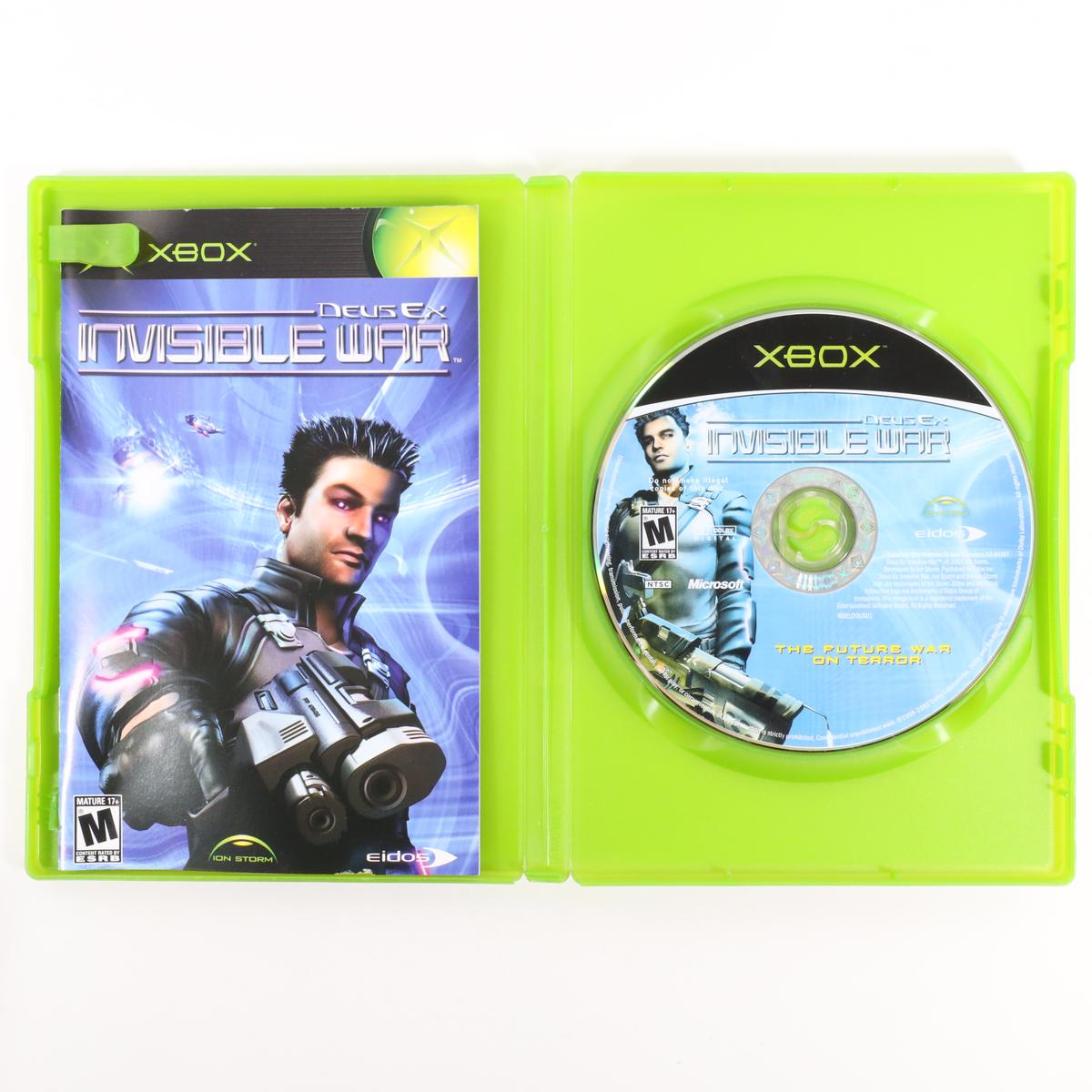 Deus Ex Invisible War - Xbox (Complete / Good)