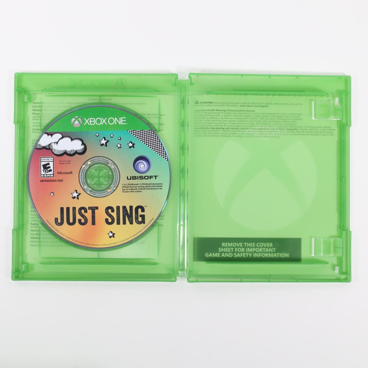 Just Sing - Xbox One (Complete / Good)