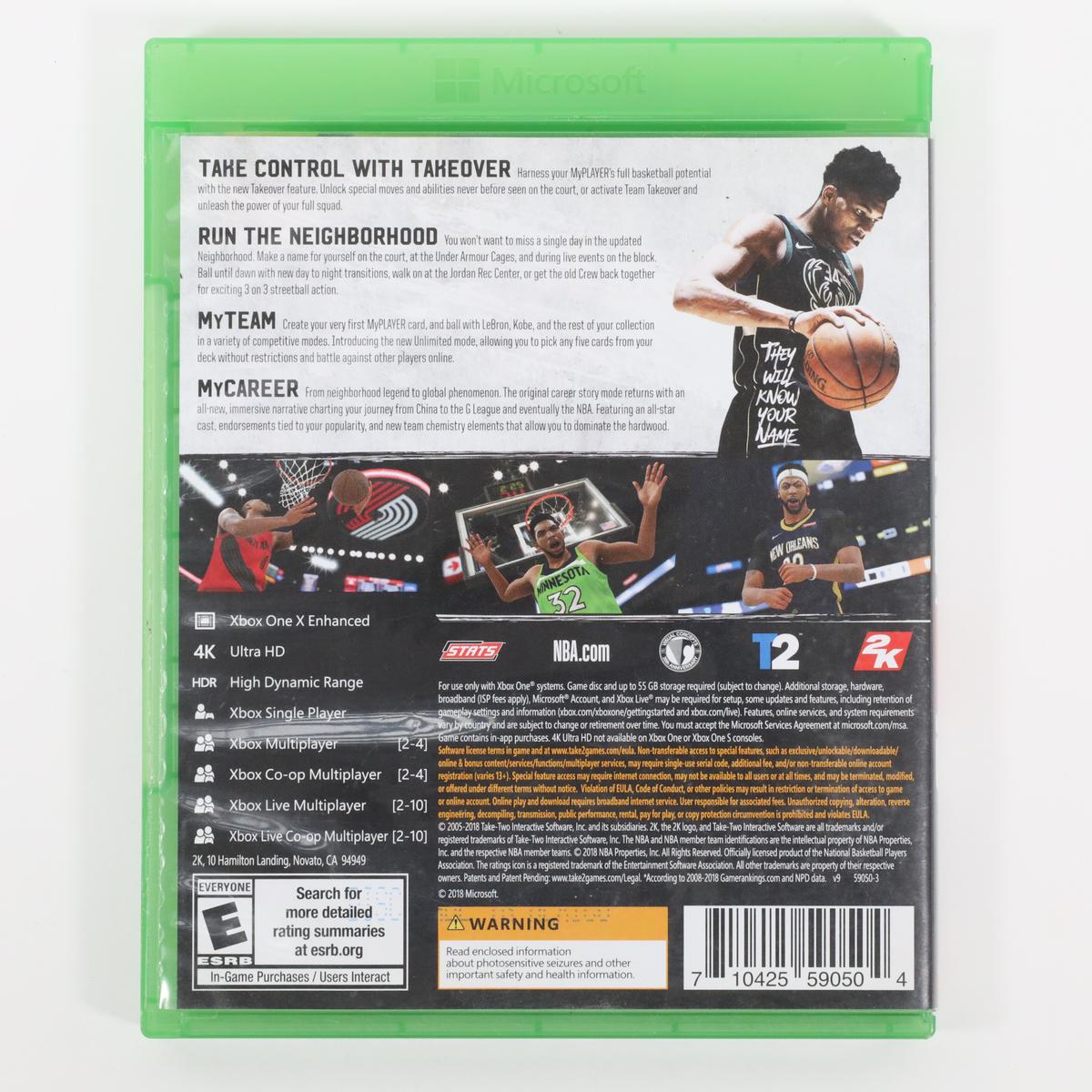 NBA 2K19 - Xbox One (Complete / Good)