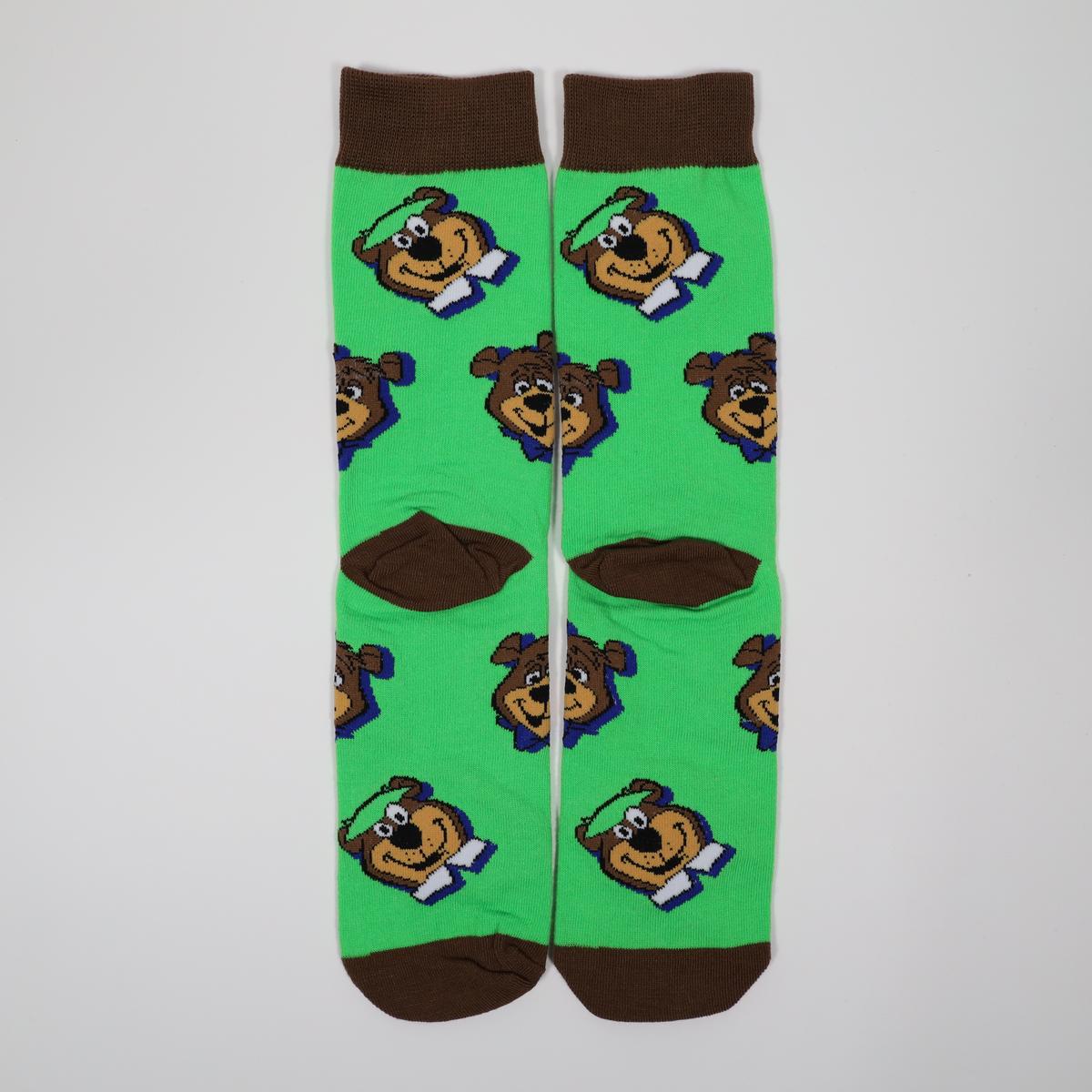 Yogi Boo Boo Bear 90s Cartoon Socks