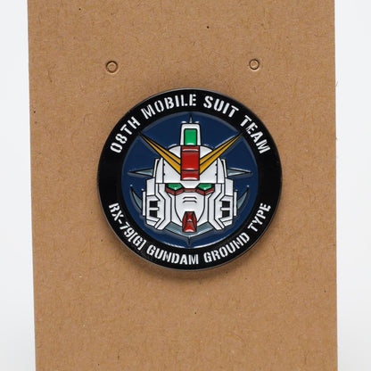 08th Mobile Suit Gundam Team Enamel Pin