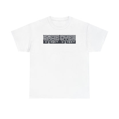 Game Over Drip T-Shirt — Retro Arcade Pixel Tee