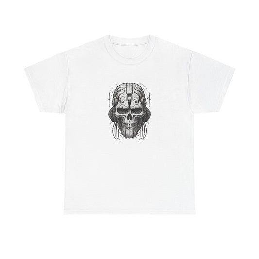 Brainskull T-Shirt — Skull Brain Dark Art Tee