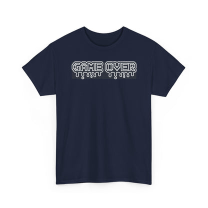 Game Over Drip T-Shirt — Retro Arcade Pixel Tee