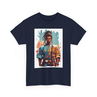 Wandering Blade Samurai T-Shirt — Anime Warrior Art Tee