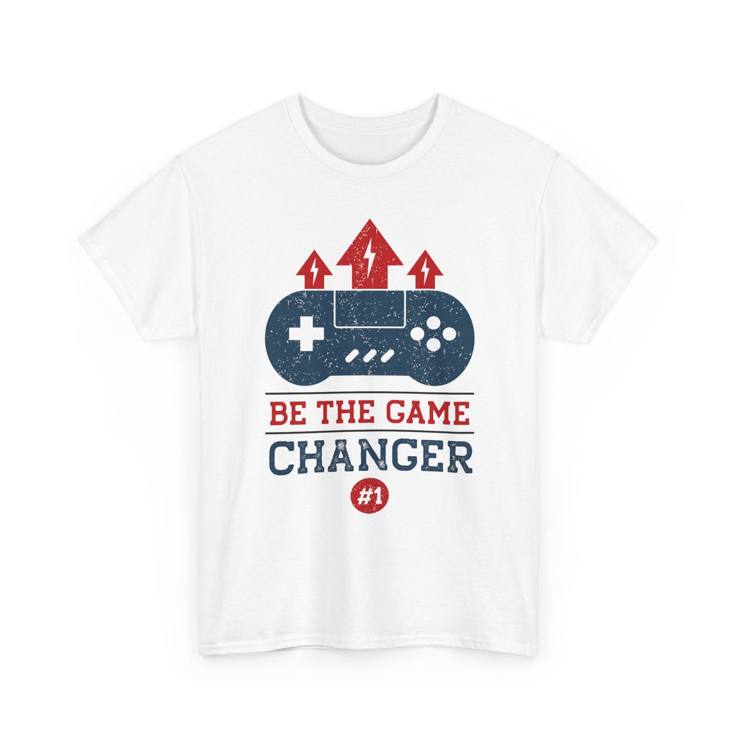 Be The Game Changer T-Shirt — Retro Gamer Motivation Tee