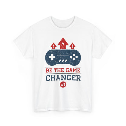 Be The Game Changer T-Shirt — Retro Gamer Motivation Tee