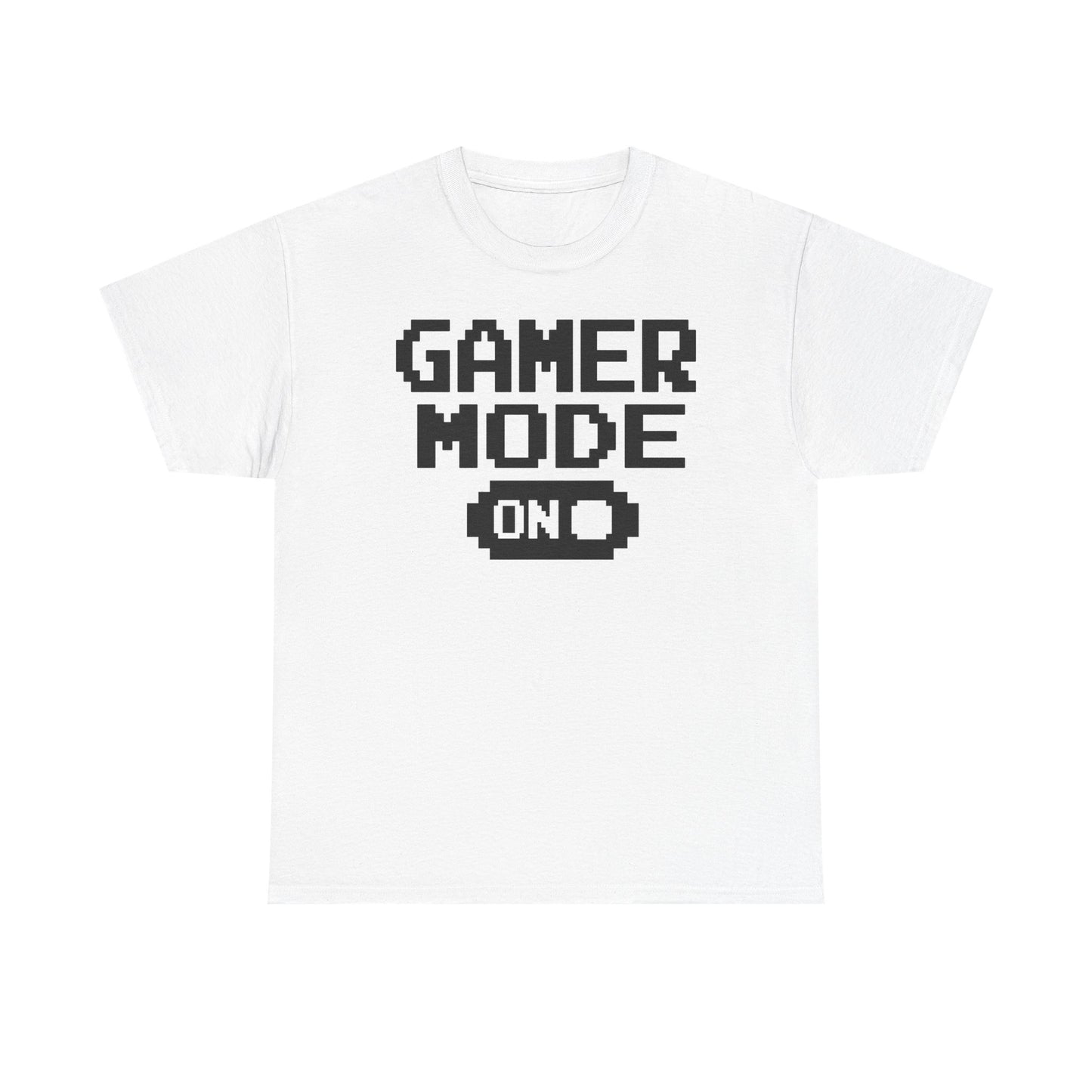 Gamer Mode On T-Shirt — Retro 8-Bit Pixel Tee