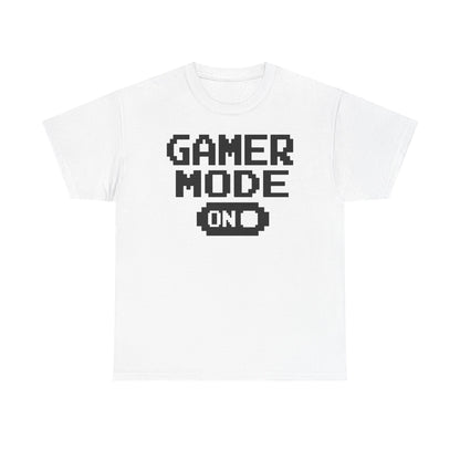 Gamer Mode On T-Shirt — Retro 8-Bit Pixel Tee