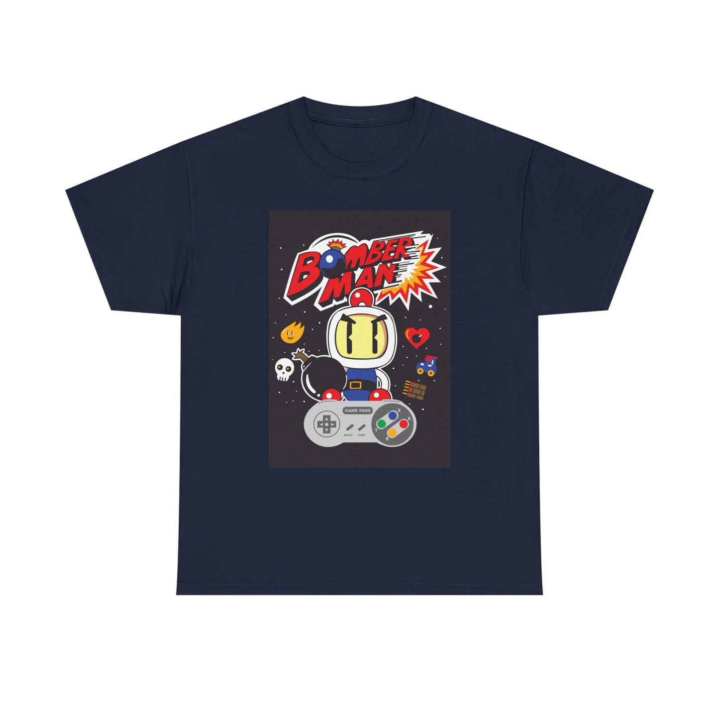 Retro Bomber Hero T-Shirt — Classic Arcade Gaming Tee