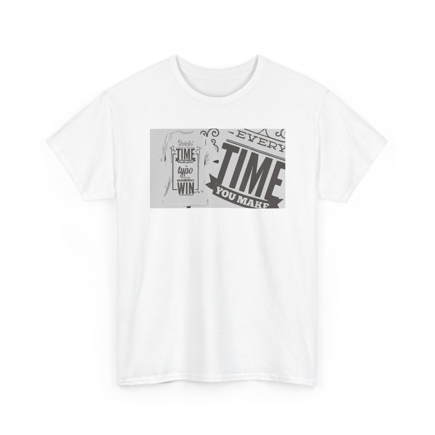 Typo Terrorists Win T-Shirt — Vintage Grammar Humor Tee