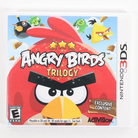 Angry Birds Trilogy - 3DS (Complete / Good)