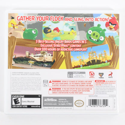 Angry Birds Trilogy - 3DS (Complete / Good)