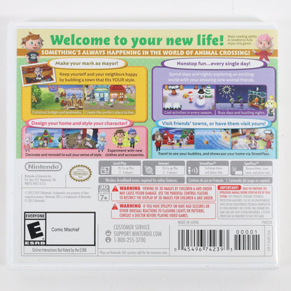 Animal Crossing: New Leaf - 3DS (Complete / Good)