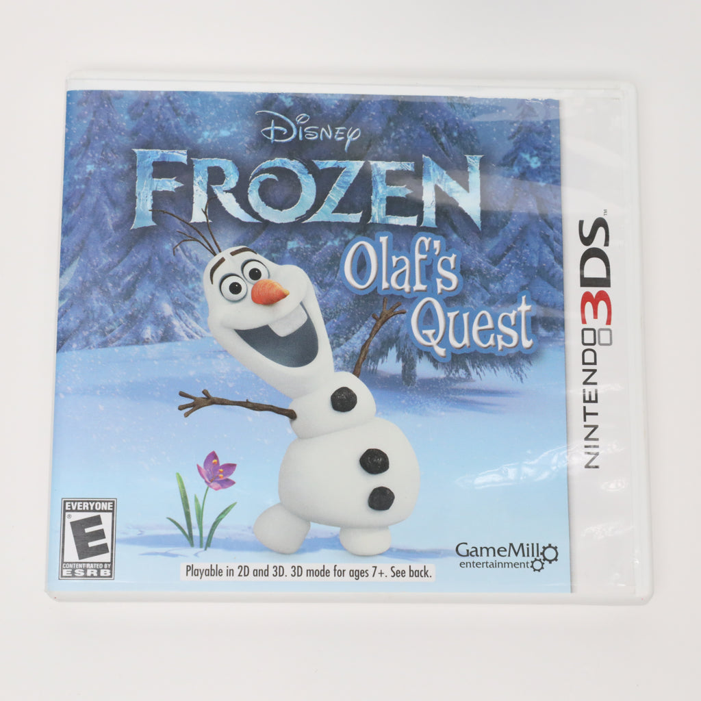 Disney Frozen: Olaf's Quest - 3DS (Complete / Good)