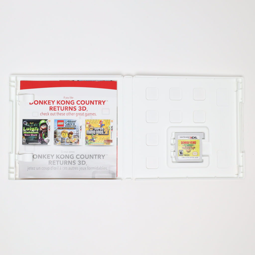 Donkey Kong Country Returns 3D - 3DS (Complete / Good)