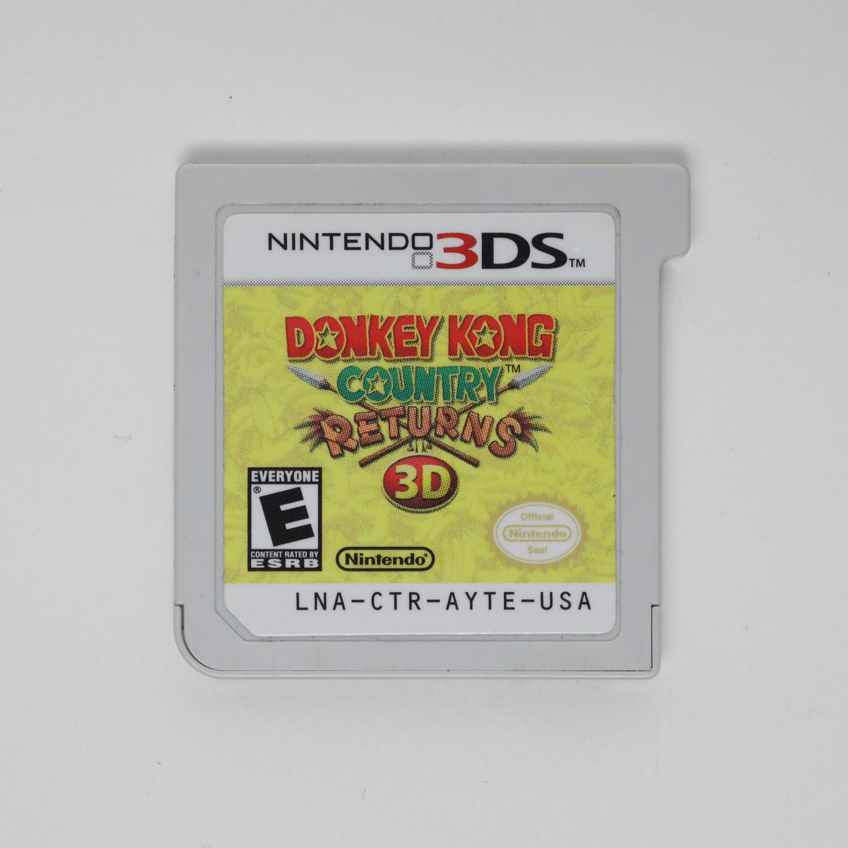 Donkey Kong Country Returns 3D - 3DS (Loose [Game Only] / Good)