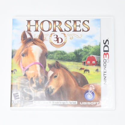 Horses 3D - 3DS (Complete / Good)