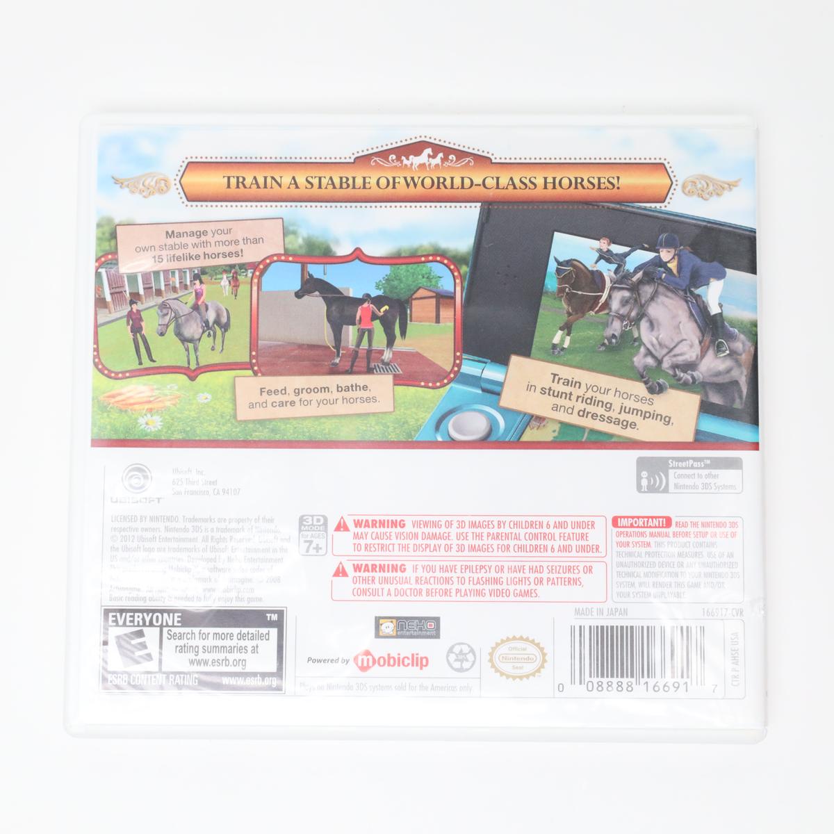 Horses 3D - 3DS (Complete / Good)