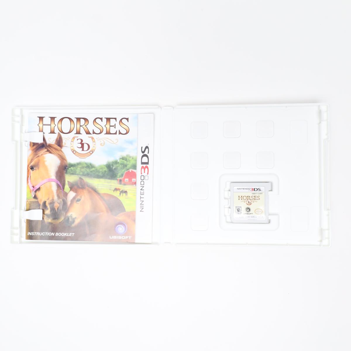 Horses 3D - 3DS (Complete / Good)