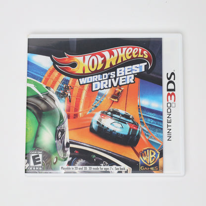 Hot Wheels: World's Best Driver - 3DS (Complete / Good)