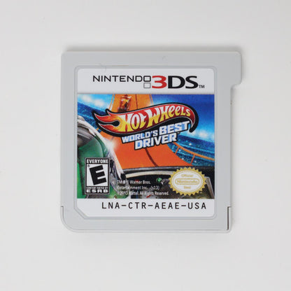 Hot Wheels: World's Best Driver - 3DS (Complete / Good)