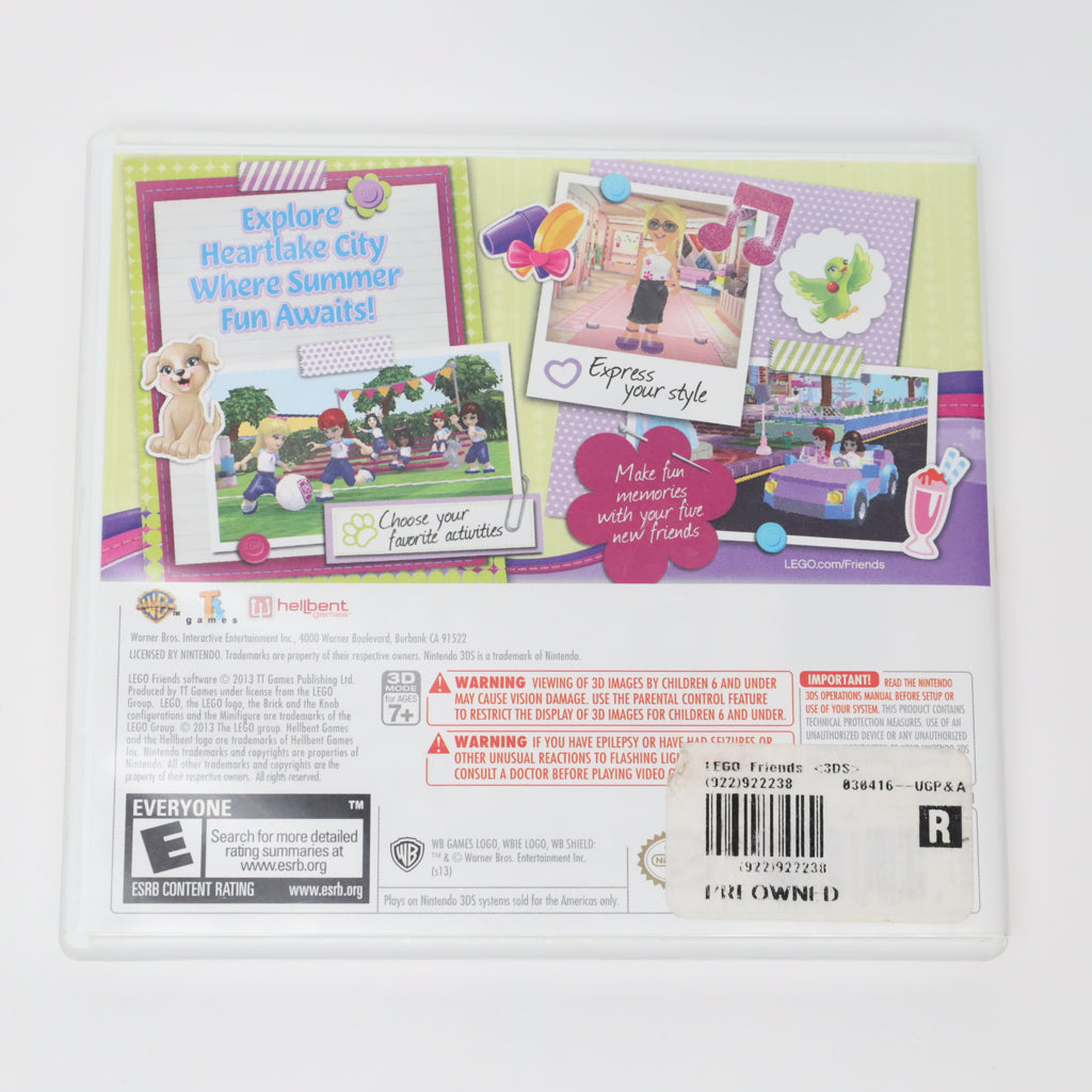 Lego Friends - 3DS (Complete / Good)