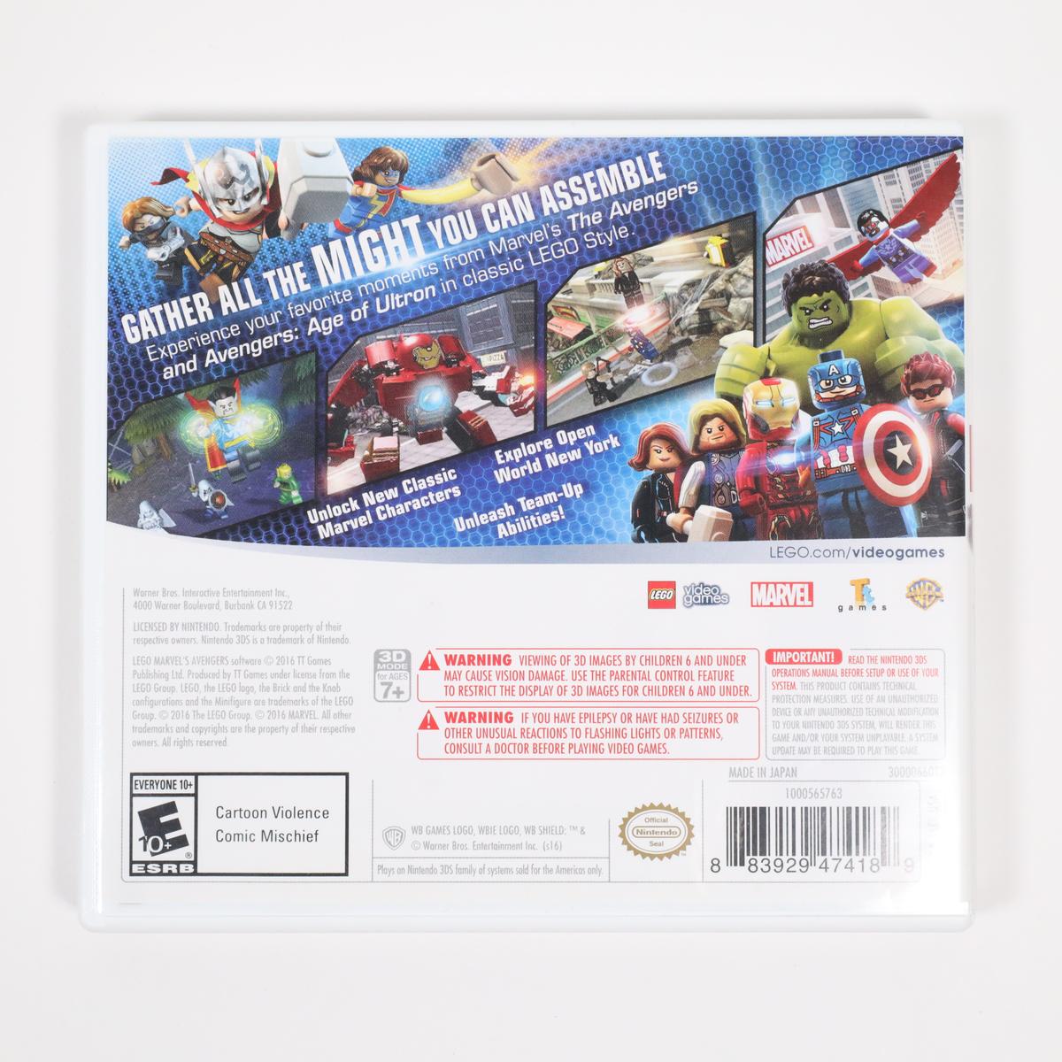 Lego Marvel Avengers - 3DS (Complete / Good)