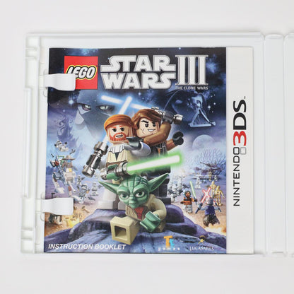 Lego Star Wars 3: The Clone Wars - 3DS (Complete / Good)