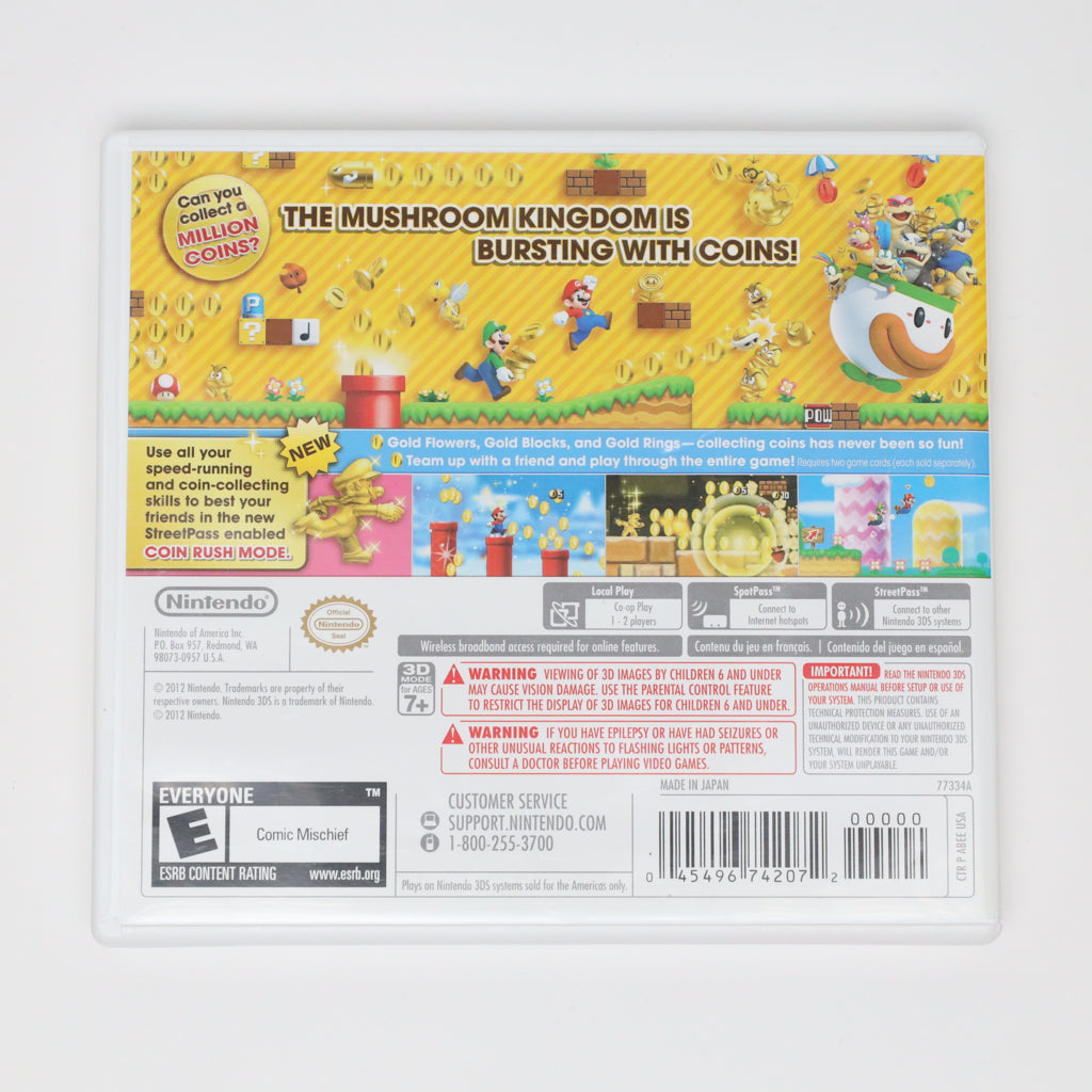 New Super Mario Bros. 2 - 3DS (Complete / Good)