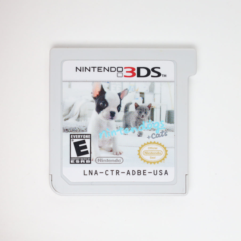 Nintendogs + Cats: French Bulldog & New Friends - 3DS (Loose / Good)
