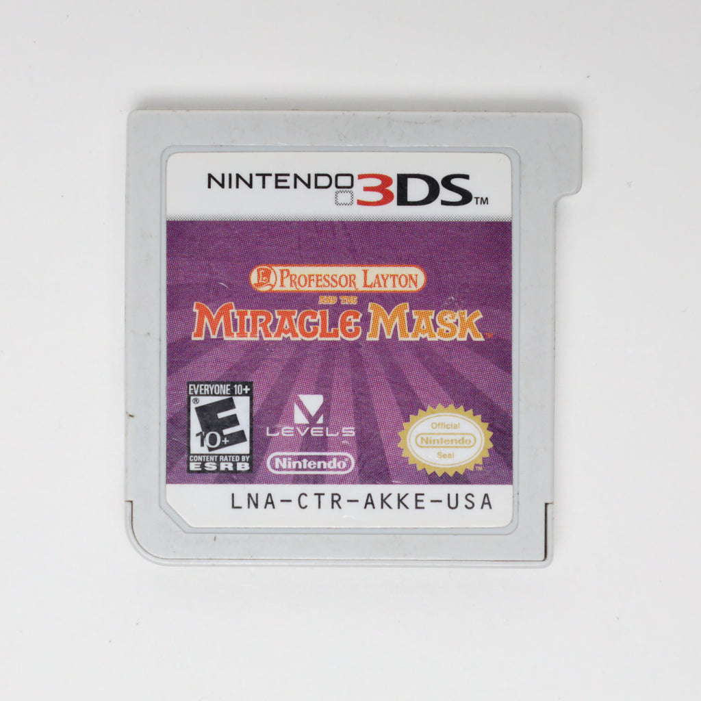 Professor Layton and the Miracle Mask - 3DS (Loose / Good)