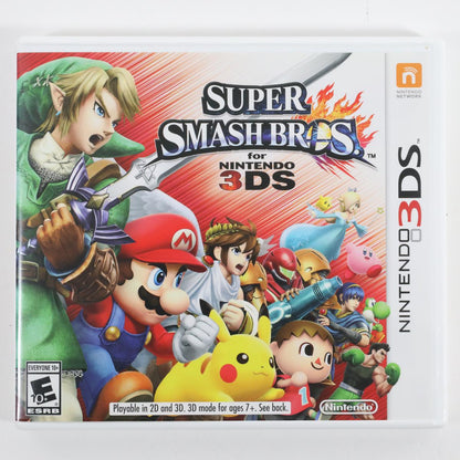 Super Smash Bros. for Nintendo 3DS - 3DS (Complete / Good)