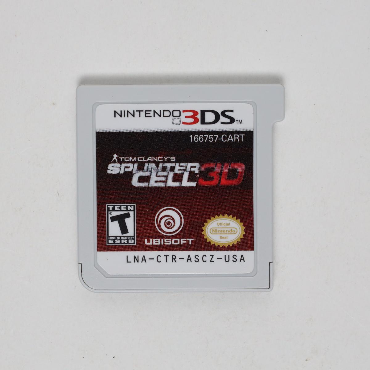 Tom Clancy's Splinter Cell 3D - 3DS (Complete / Good)