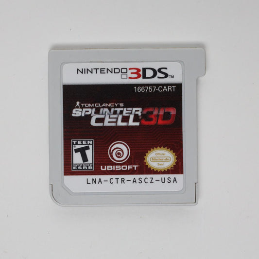 Tom Clancy's Splinter Cell 3D - 3DS (Loose [Game Only] / Good)