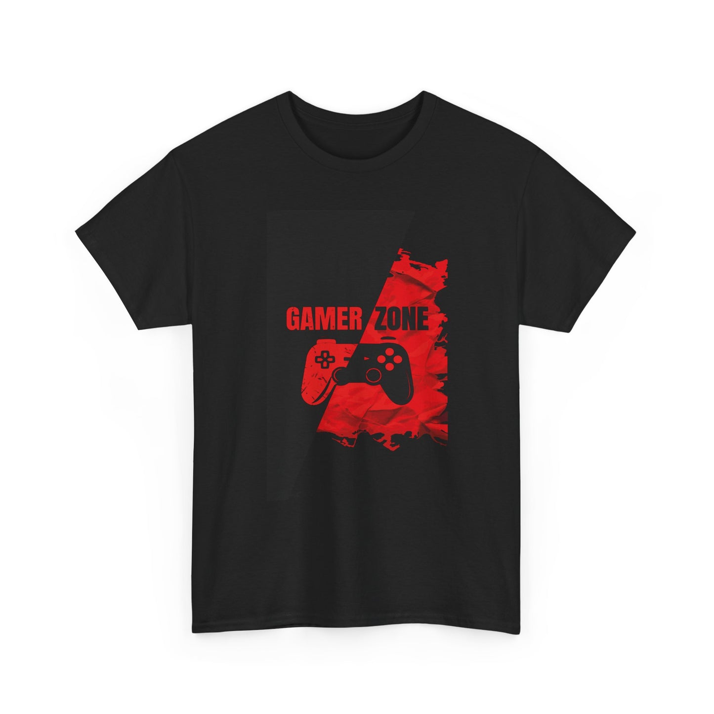 Gamer Zone T-Shirt — Bold Red Gaming Tee