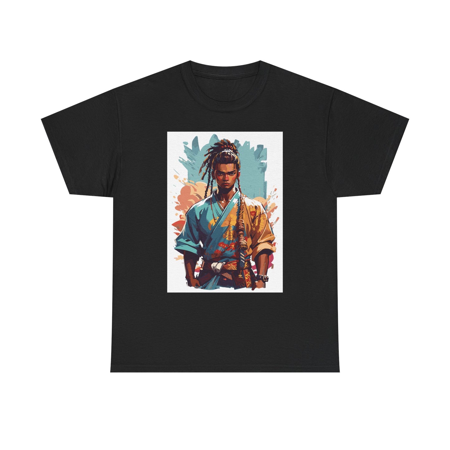Wandering Blade Samurai T-Shirt — Anime Warrior Art Tee