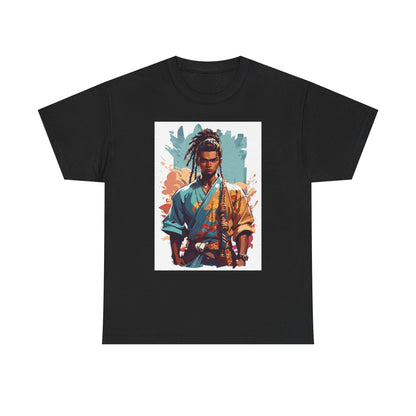 Wandering Blade Samurai T-Shirt — Anime Warrior Art Tee