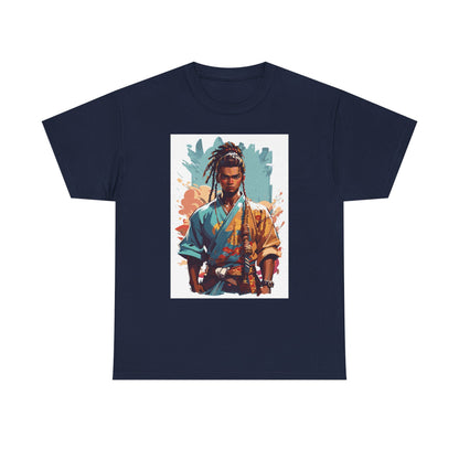 Wandering Blade Samurai T-Shirt — Anime Warrior Art Tee