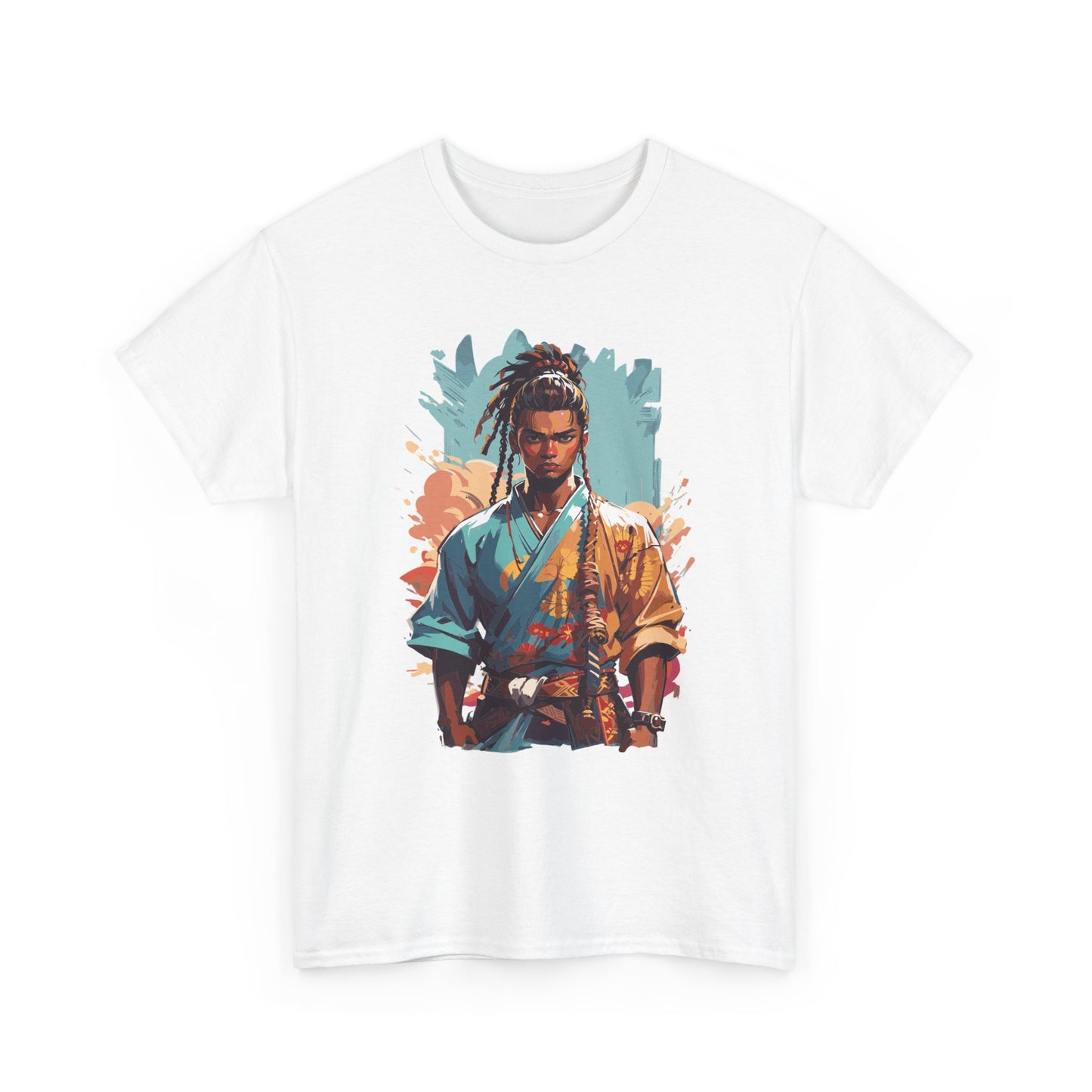 Wandering Blade Samurai T-Shirt — Anime Warrior Art Tee