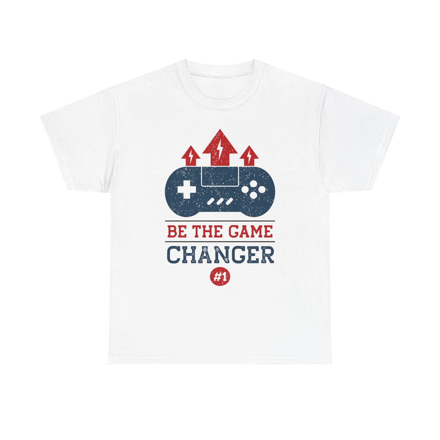 Be The Game Changer T-Shirt — Retro Gamer Motivation Tee